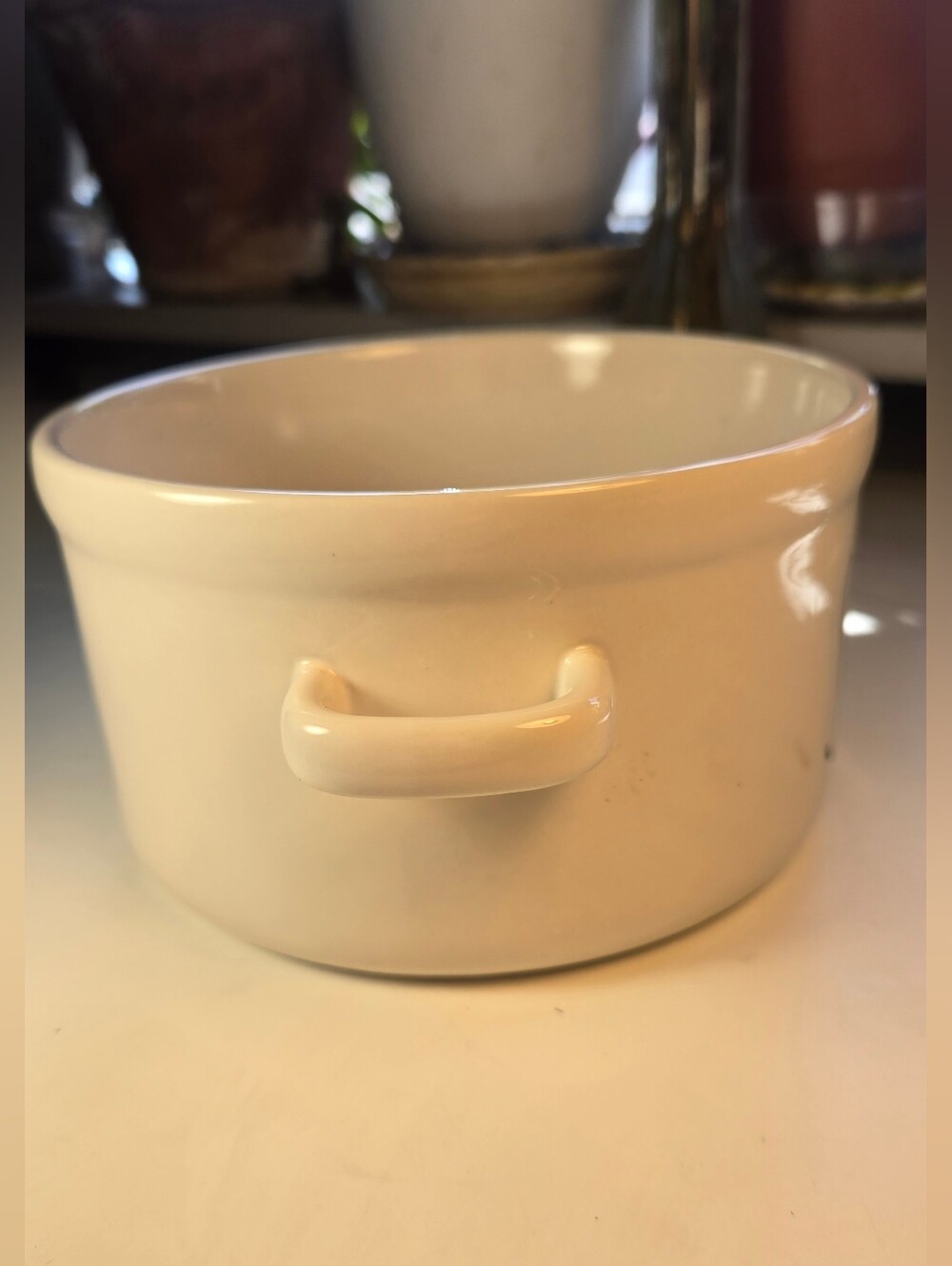 Rae Dunn Artisan Collection Ceramic 'Sweet' Oven Safe Bowl with Handles - Picture 3 of 11